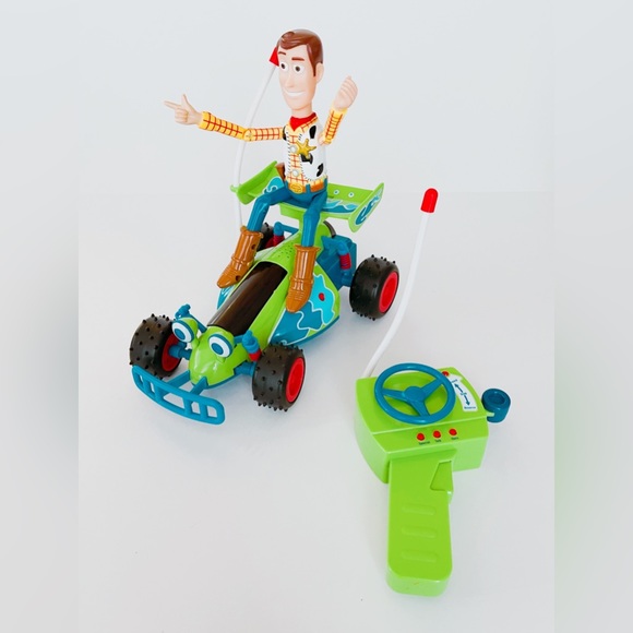 Disney Pixar Other - Disney Toy Story Remote Control RC Buggy Car & Woody